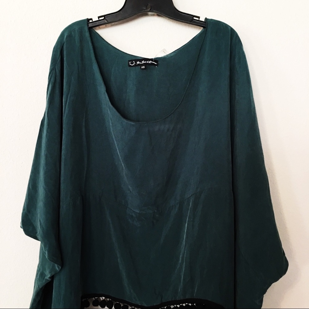 For Love & Lemons Caliente Cape Pom Pom Hemline XS - Picture 4 of 7